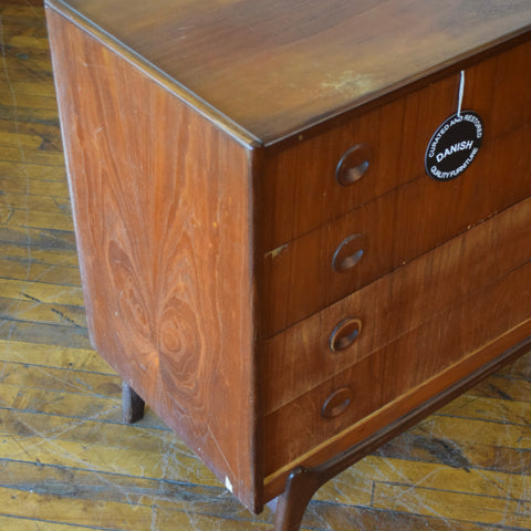 Teak Lowboy Dresser