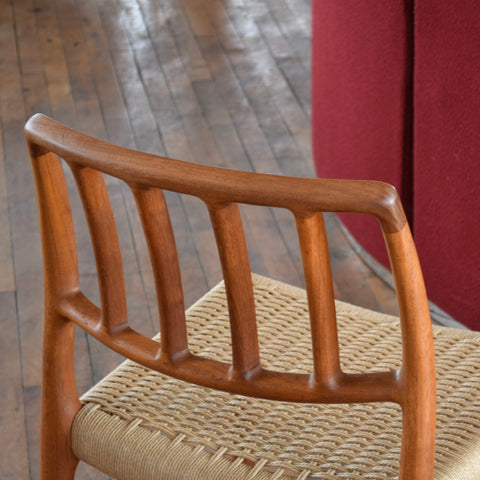 Set of 6 Møller Model 83 Dining Chairs