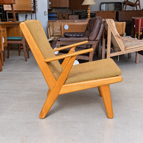 Mustard FDB lounge chair — 04-1460