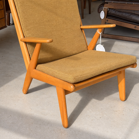 Mustard FDB lounge chair — 07-1463