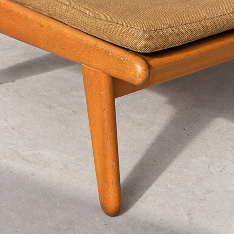 Mustard FDB lounge chair — 08-1465