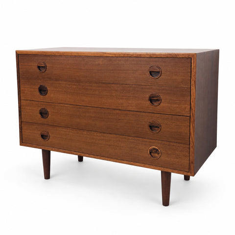 Vintage Danish Dresser by Kai Kristiansen — white background with soft shadow