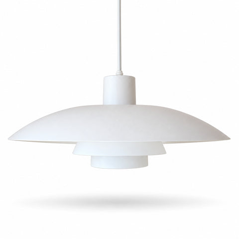 Vintage Louis Poulsen Pendant Light — white background with soft shadow