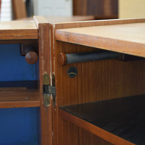 Johannes Andersen teak hideaway bar — photo 7