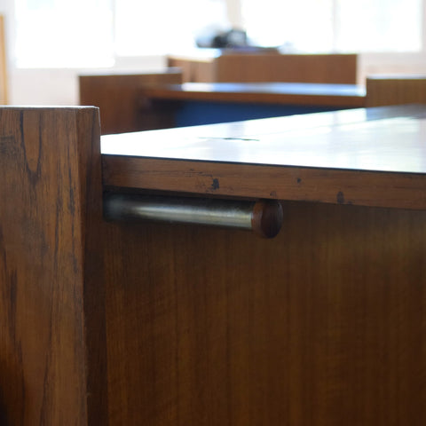 Johannes Andersen teak hideaway bar — photo 8