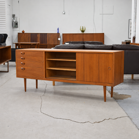Restored Kai Kristiansen teak sideboard – view 4