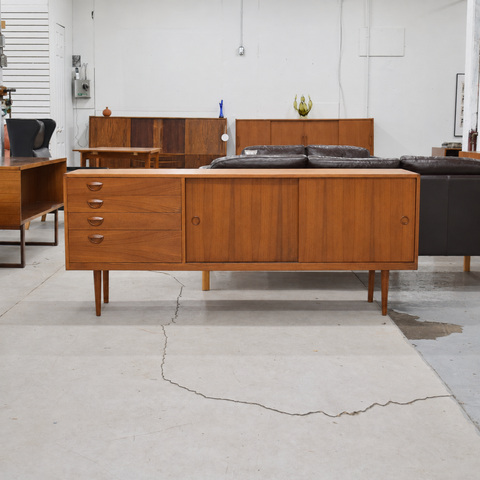 Restored Kai Kristiansen teak sideboard – view 5