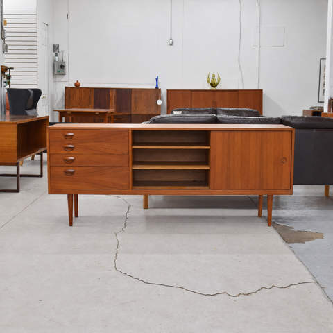 Restored Kai Kristiansen teak sideboard – view 6