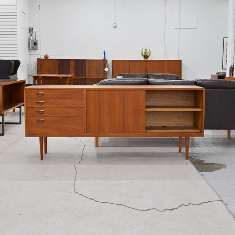 Restored Kai Kristiansen teak sideboard – view 7