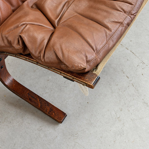Tan High-Back Siesta Chair — view 8