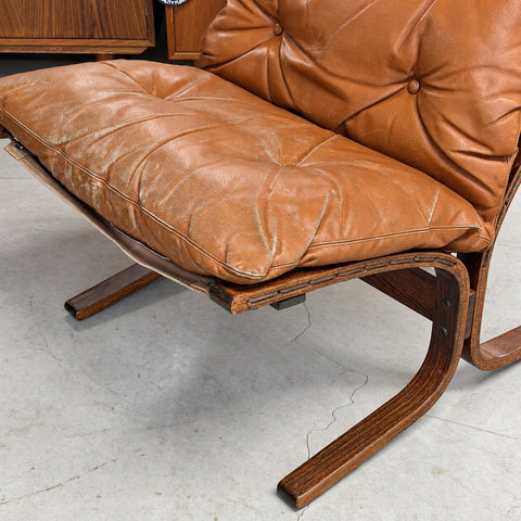 Tan Low-Back Siesta Chair — view 6