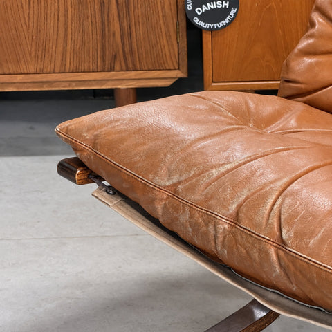 Tan Low-Back Siesta Chair — view 7