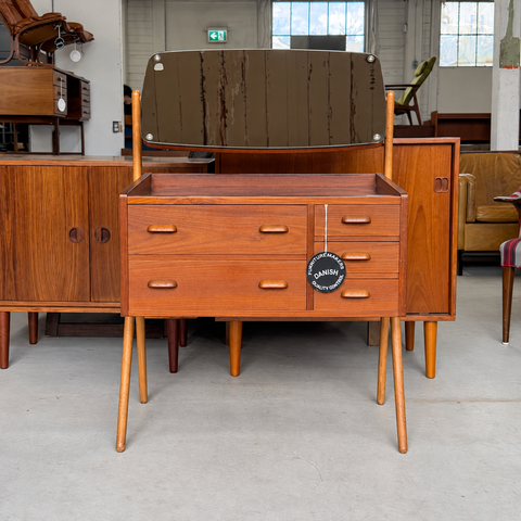 Sigfred Omann vintage Danish vanity – front