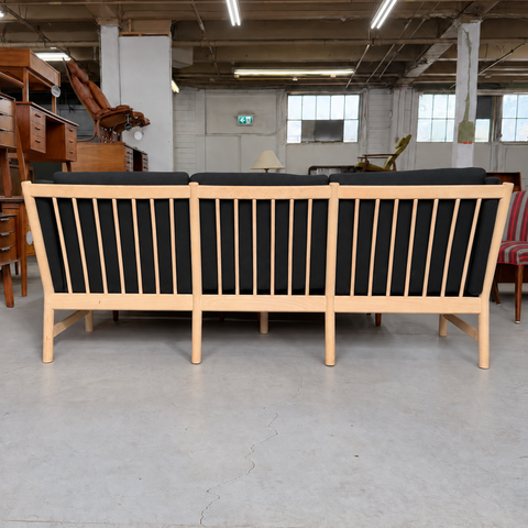 Vintage 3-Seater Sofa by Erik Jørgensen — rear view