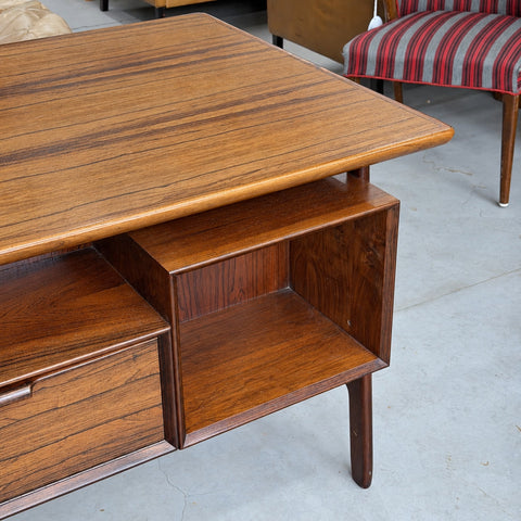 Omann Jun rosewood executive desk — view 7
