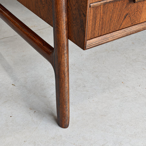 Omann Jun rosewood executive desk — view 9