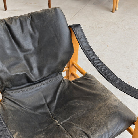 Skipper Møbler leather lounge chair — view 7