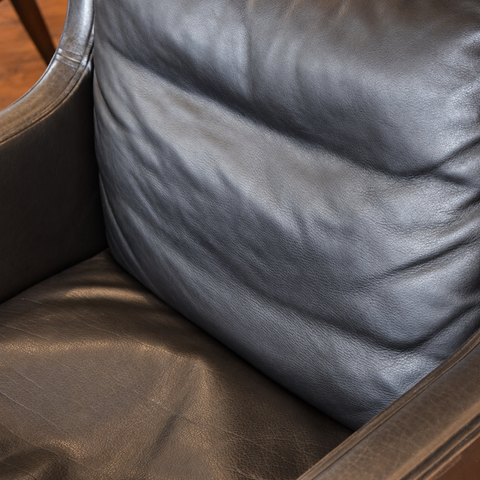 Leather Highback Arm Chair by Georg Thams — view 12
