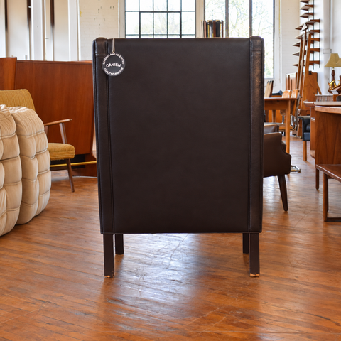 Leather Highback Arm Chair by Georg Thams — view 5
