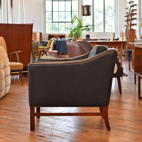 Leather Arm Chair by George Thams — view 3