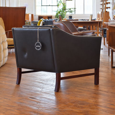 Leather Arm Chair by George Thams — view 6
