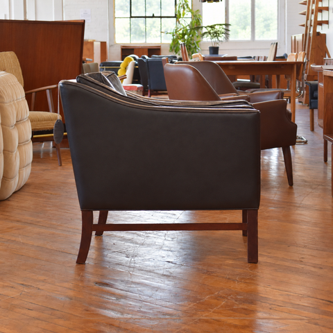 Leather Arm Chair by George Thams — view 7